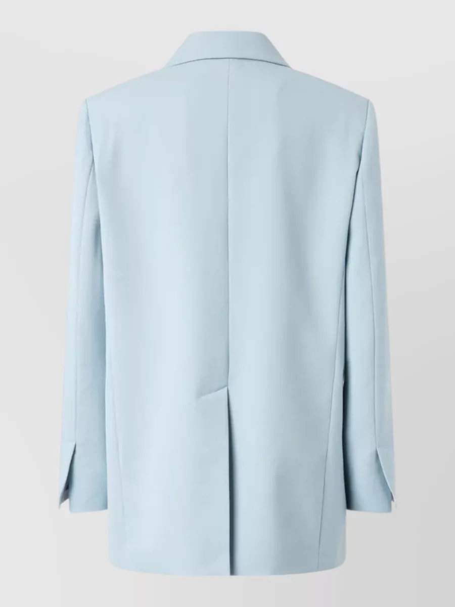 Pinko Blazer Double Breasted Notched Lapels Pockets