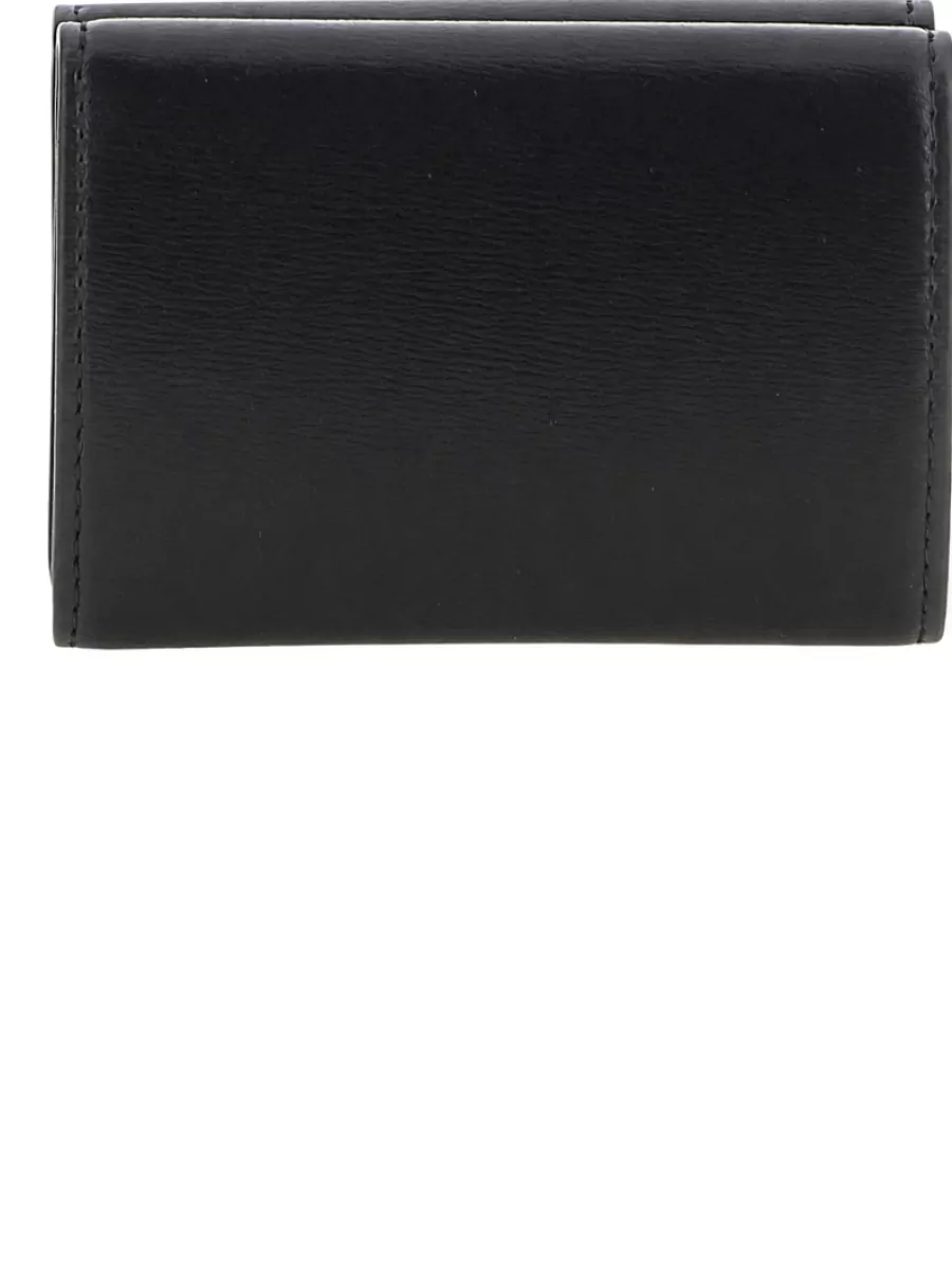 Jil Sander Leather Cannolo Mini Wallet