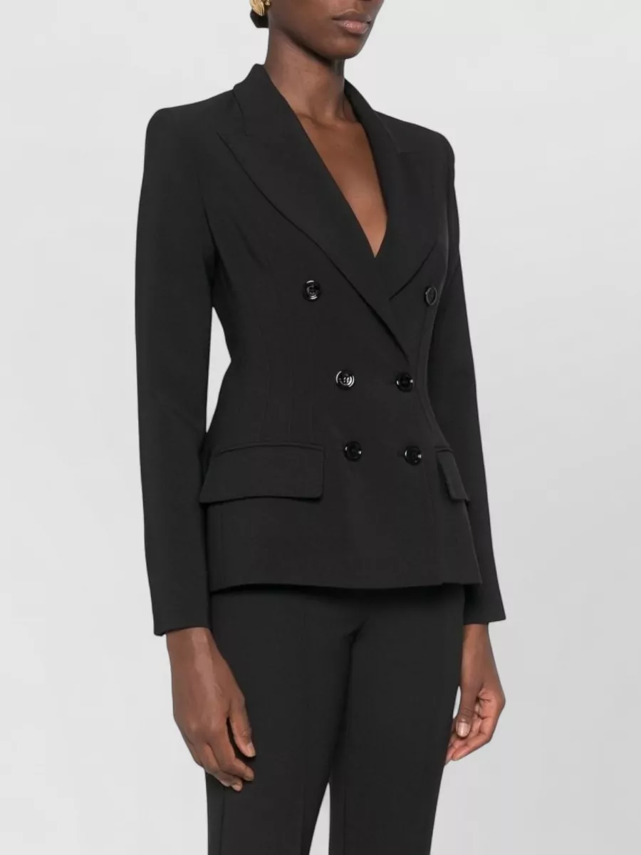 Elisabetta Franchi Double-Breasted Suit Jacket