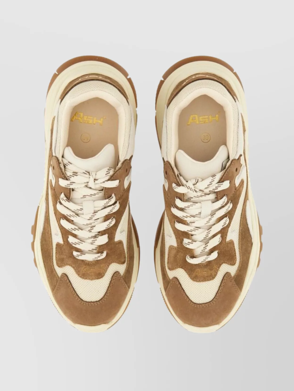 Ash Modern Chunky Sole Multi-Tone Sneakers