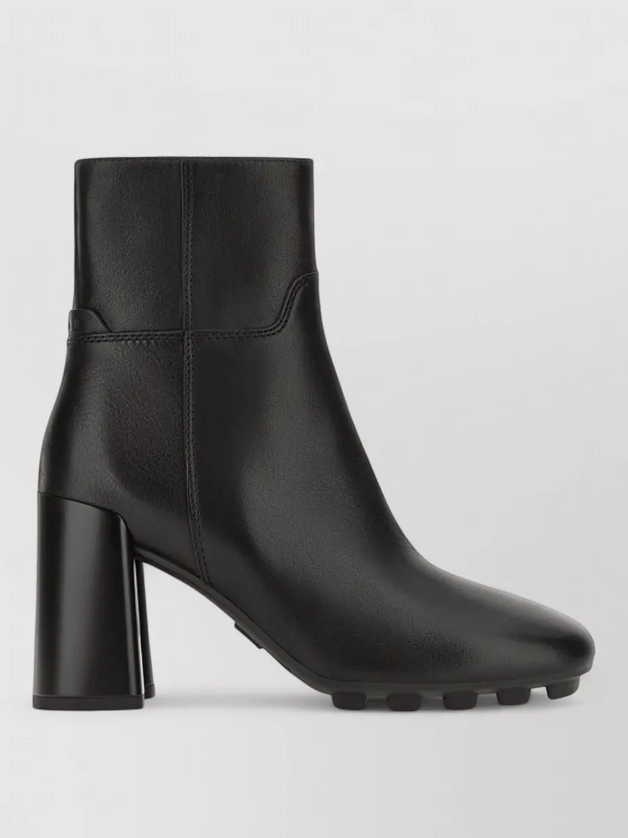 Hogan leather ankle boots