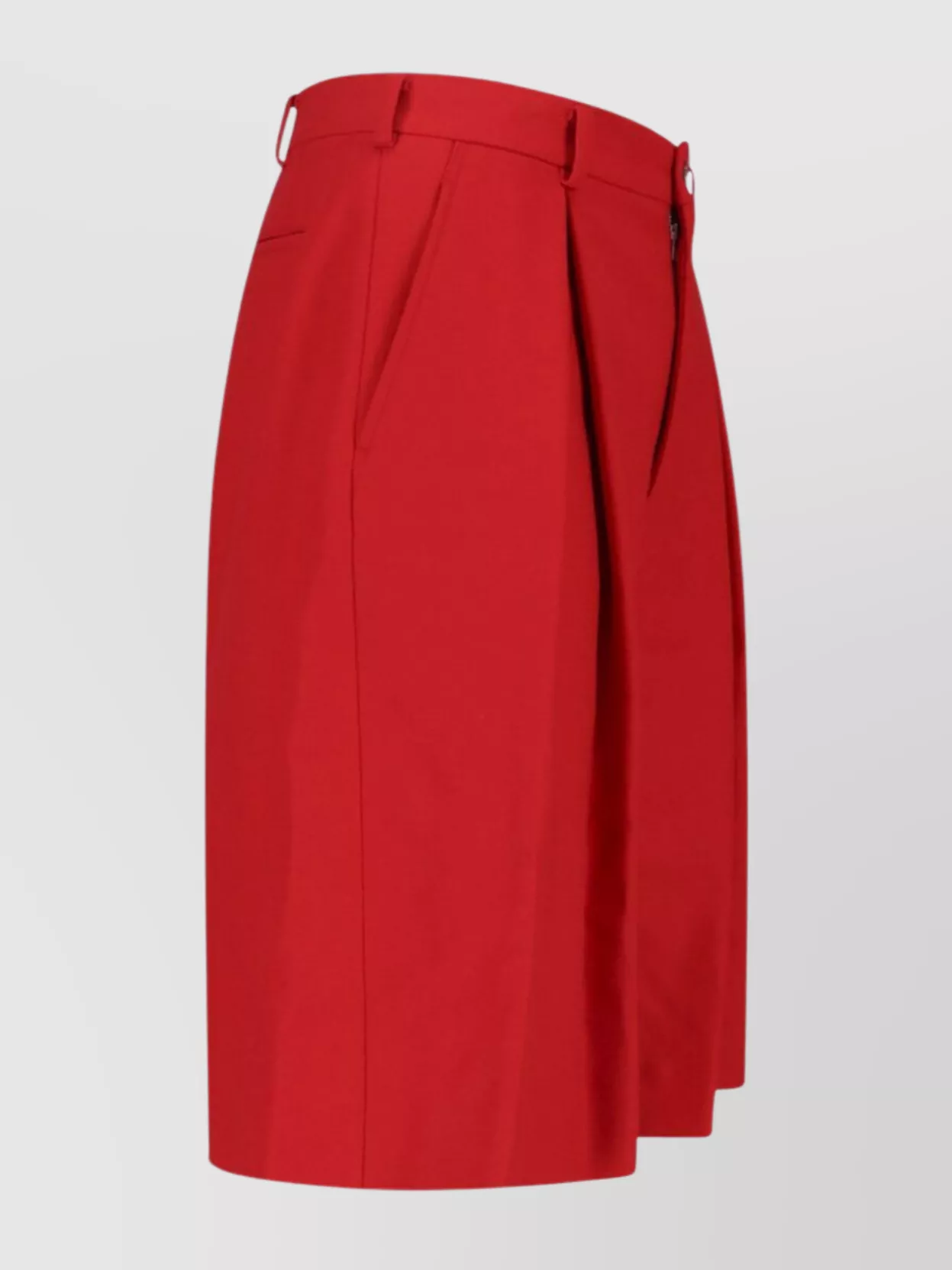 Comme Des Garçons Tailored Shorts With Pockets And Loops