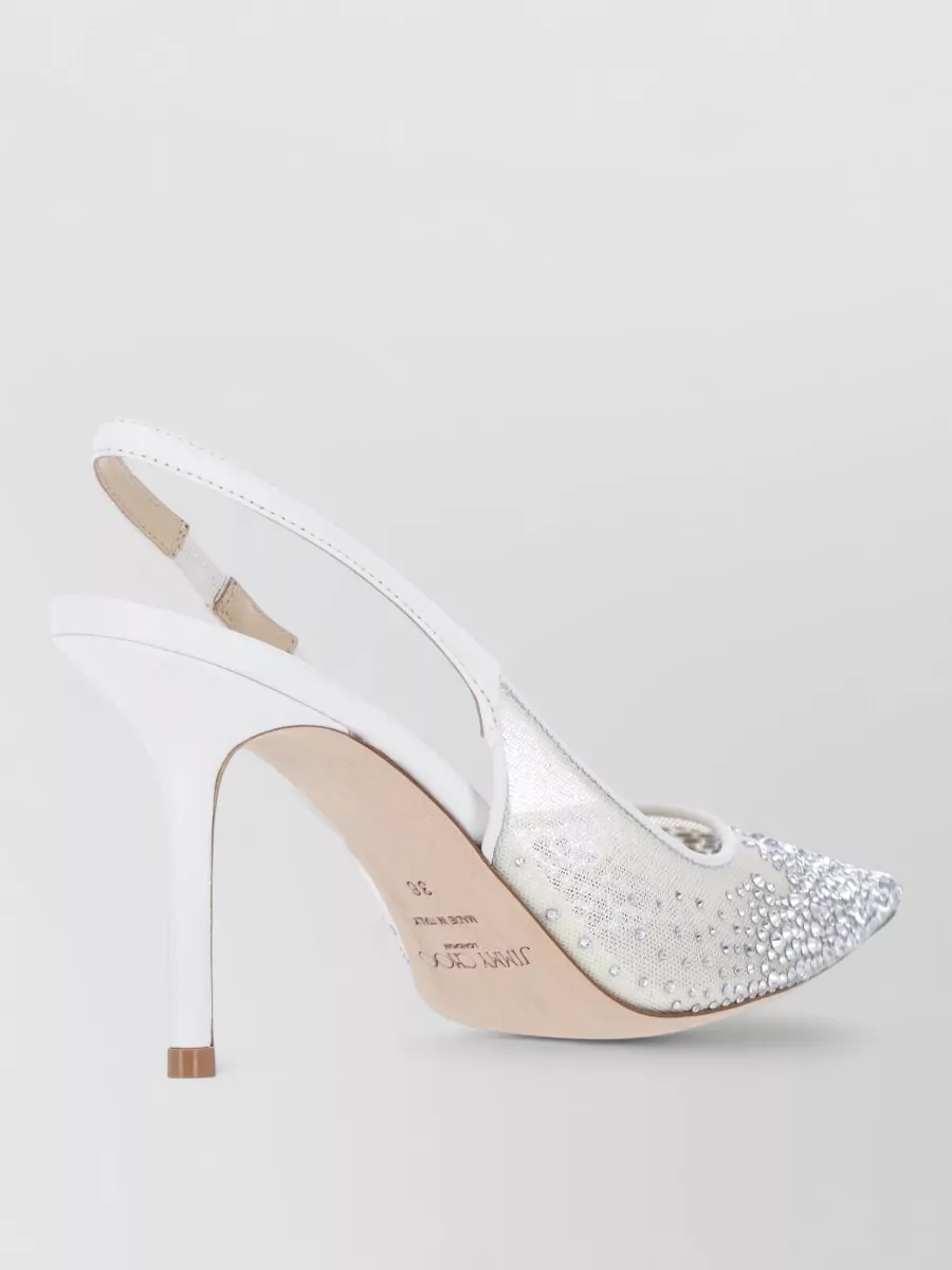 Jimmy Choo crystal-embellished pumps