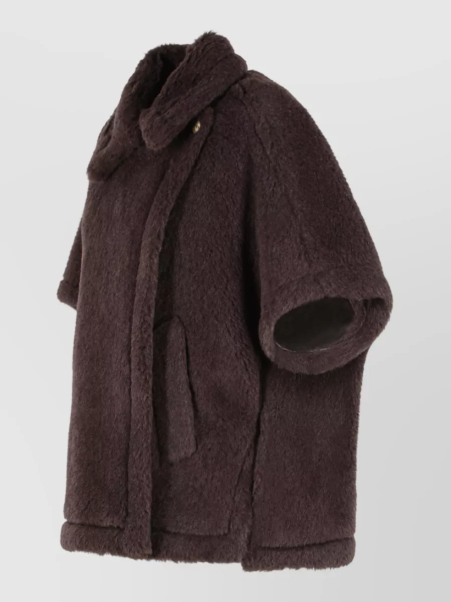 Max Mara Alpaca Wool Silk Cape
