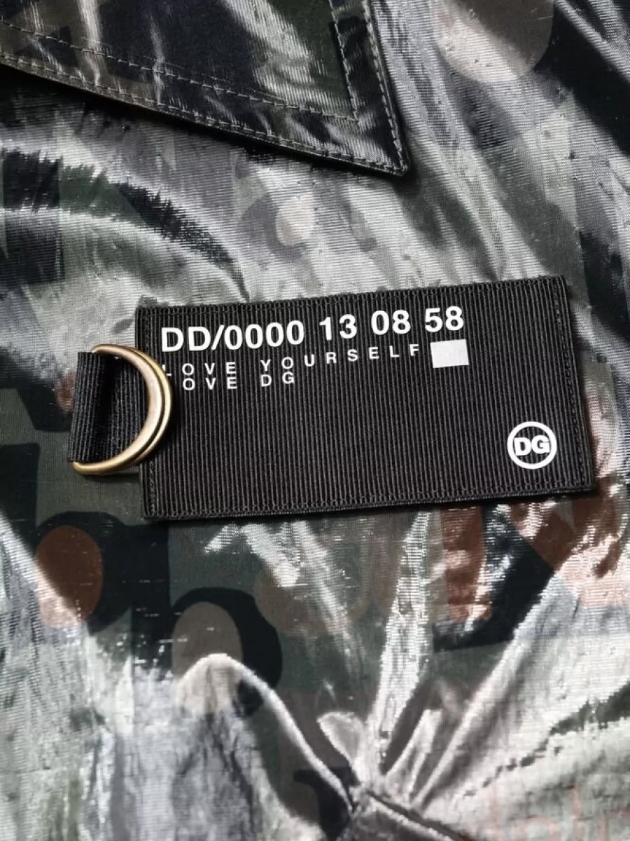 Dolce&Gabbana Logo Print Bomber Jacket