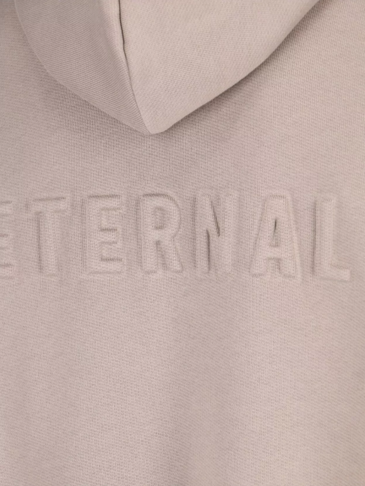 Shop Fear Of God Hooded Sweatshirt With Ribbed Cuffs And Hem
