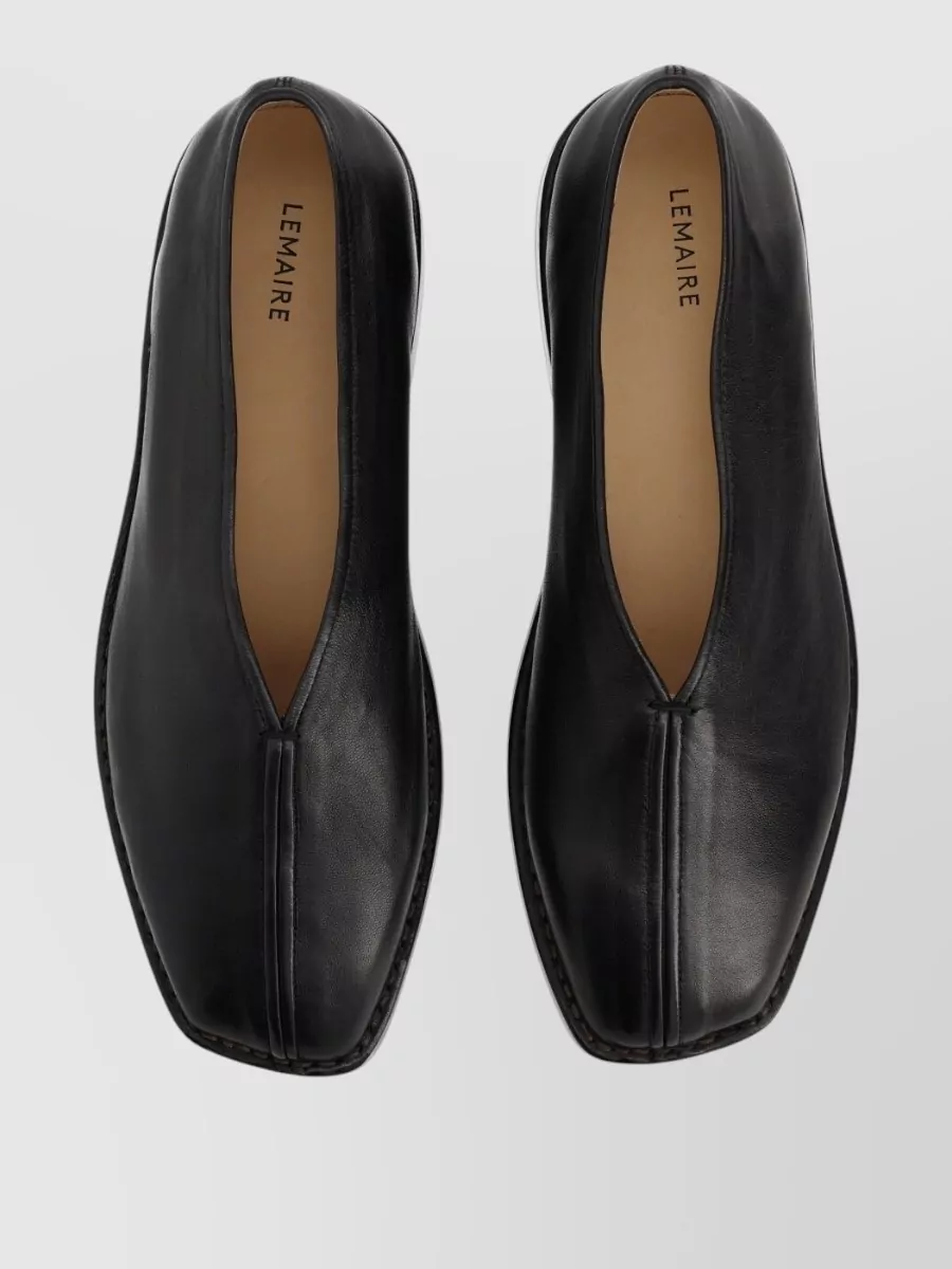 Lemaire Lamb Leather Loafers