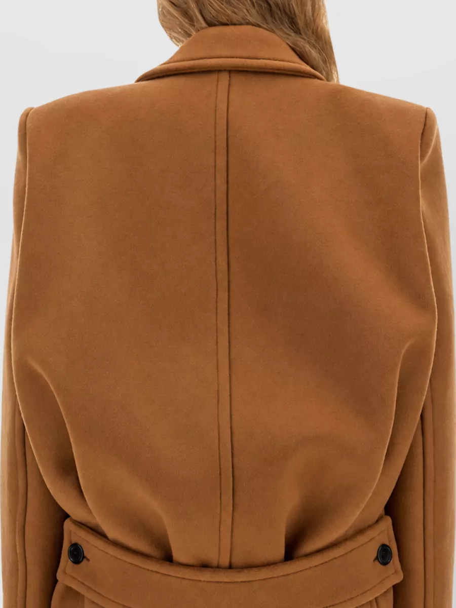 Saint Laurent Wool Short Coat