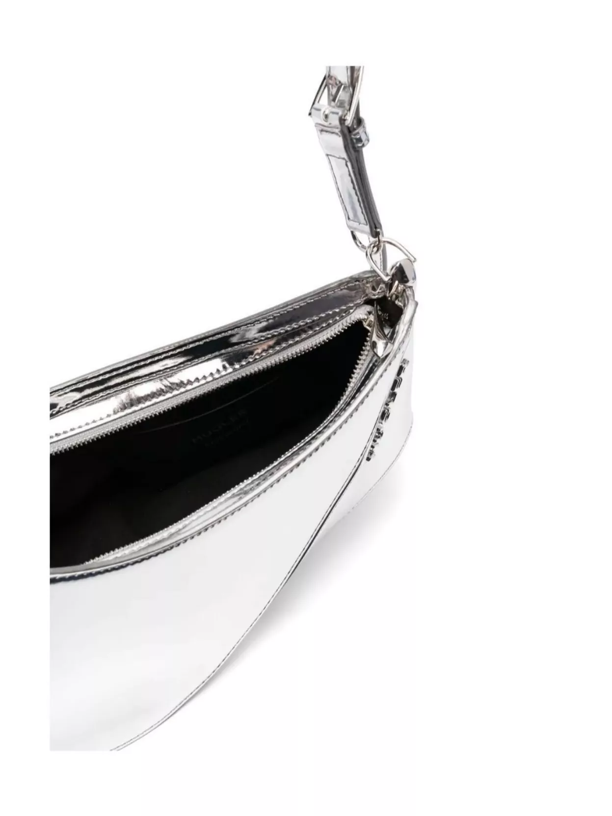 Mugler Adjustable Metallic Strap Shoulder Bag