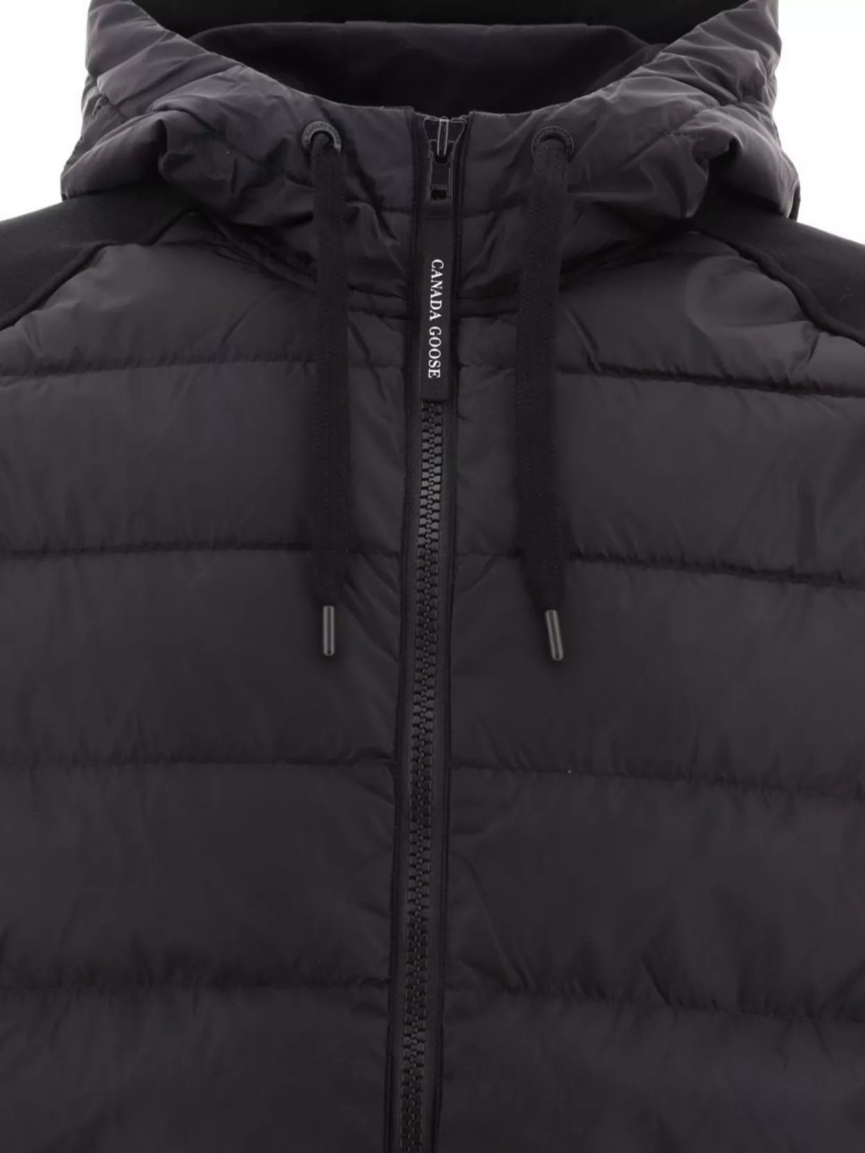 Canada Goose Hooded Quilted Jackets Long Sleeves