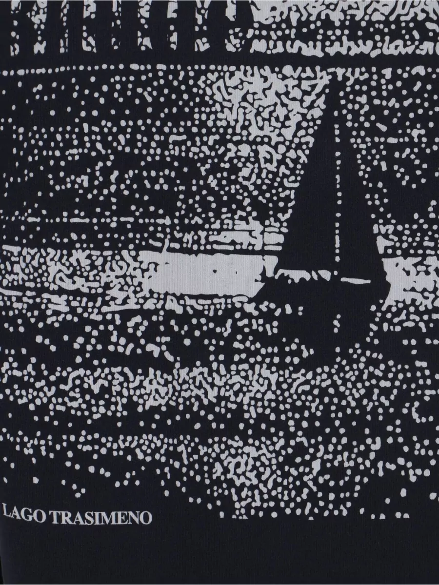 Rhude Graphic Print Crew Neck Short Sleeve T-Shirt