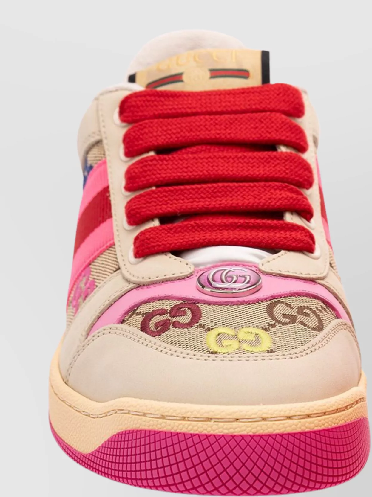 Gucci Low-Top Sneakers Contrast Sole