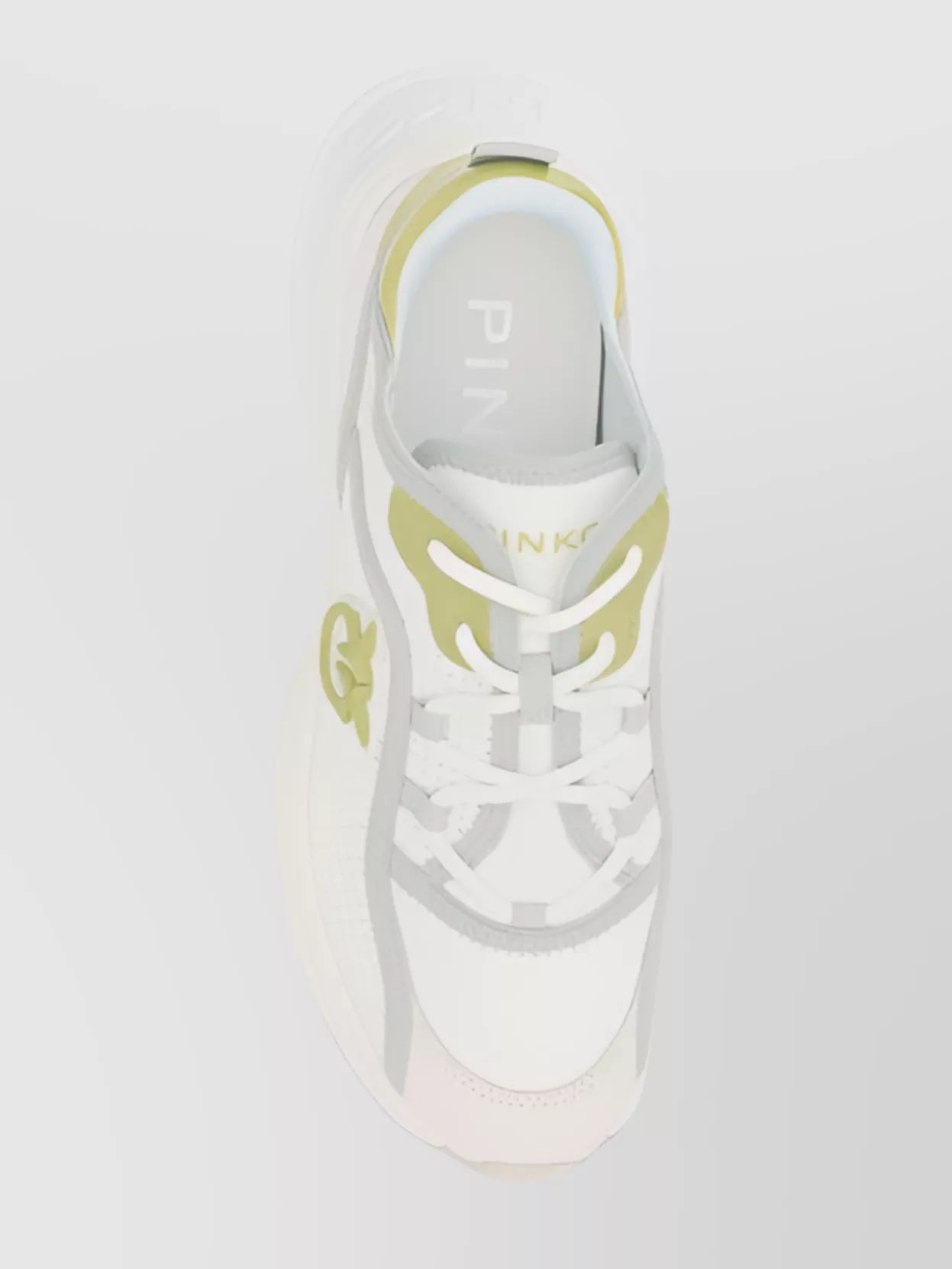 Pinko Wave Toe Perforated Modern Design Sneakers