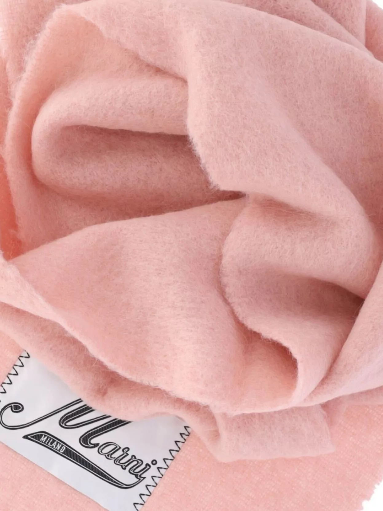 Marni Scarf Featuring Fringed Edges