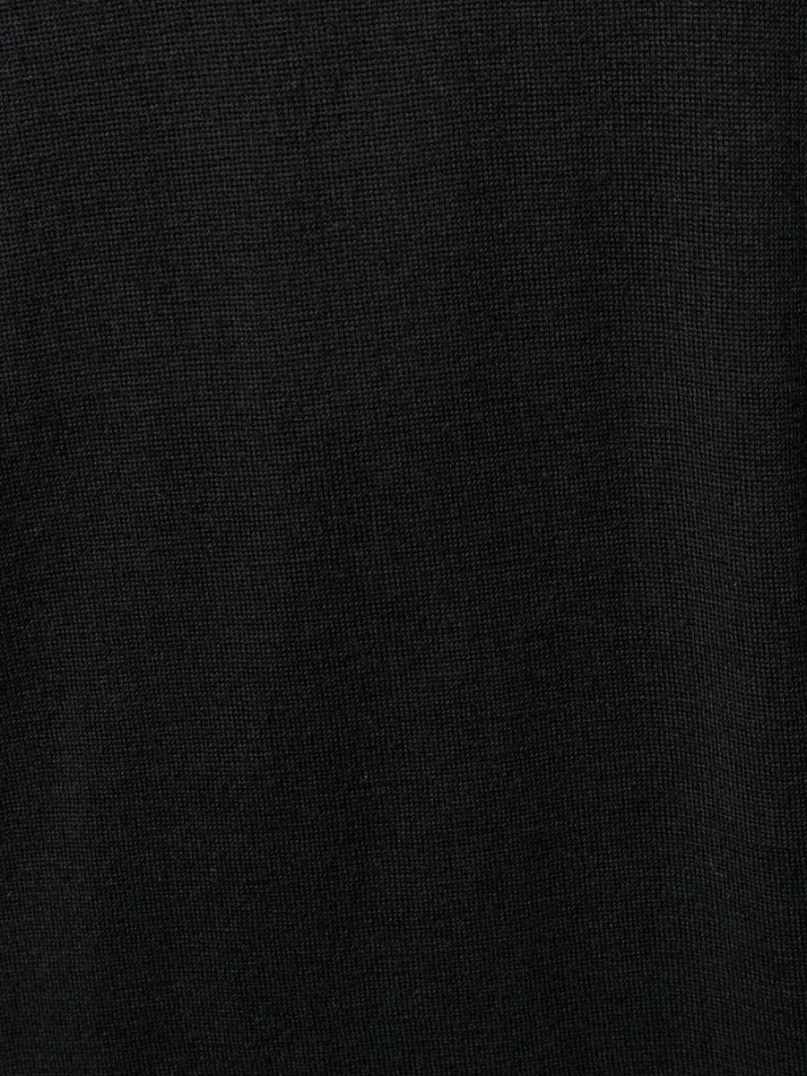 La Rose Merino Wool Fine-Knit Longline Sweater