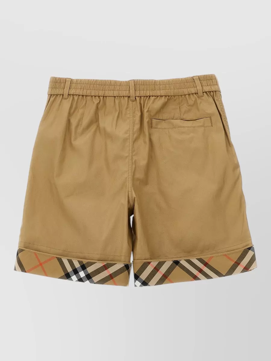 Burberry Cotton Twill Bermuda Shorts