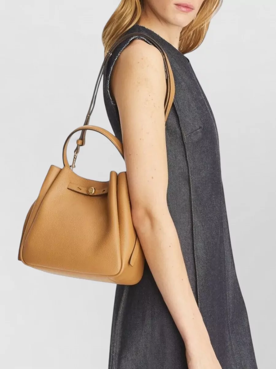 Tory Burch Romy Leather Bucket Bag