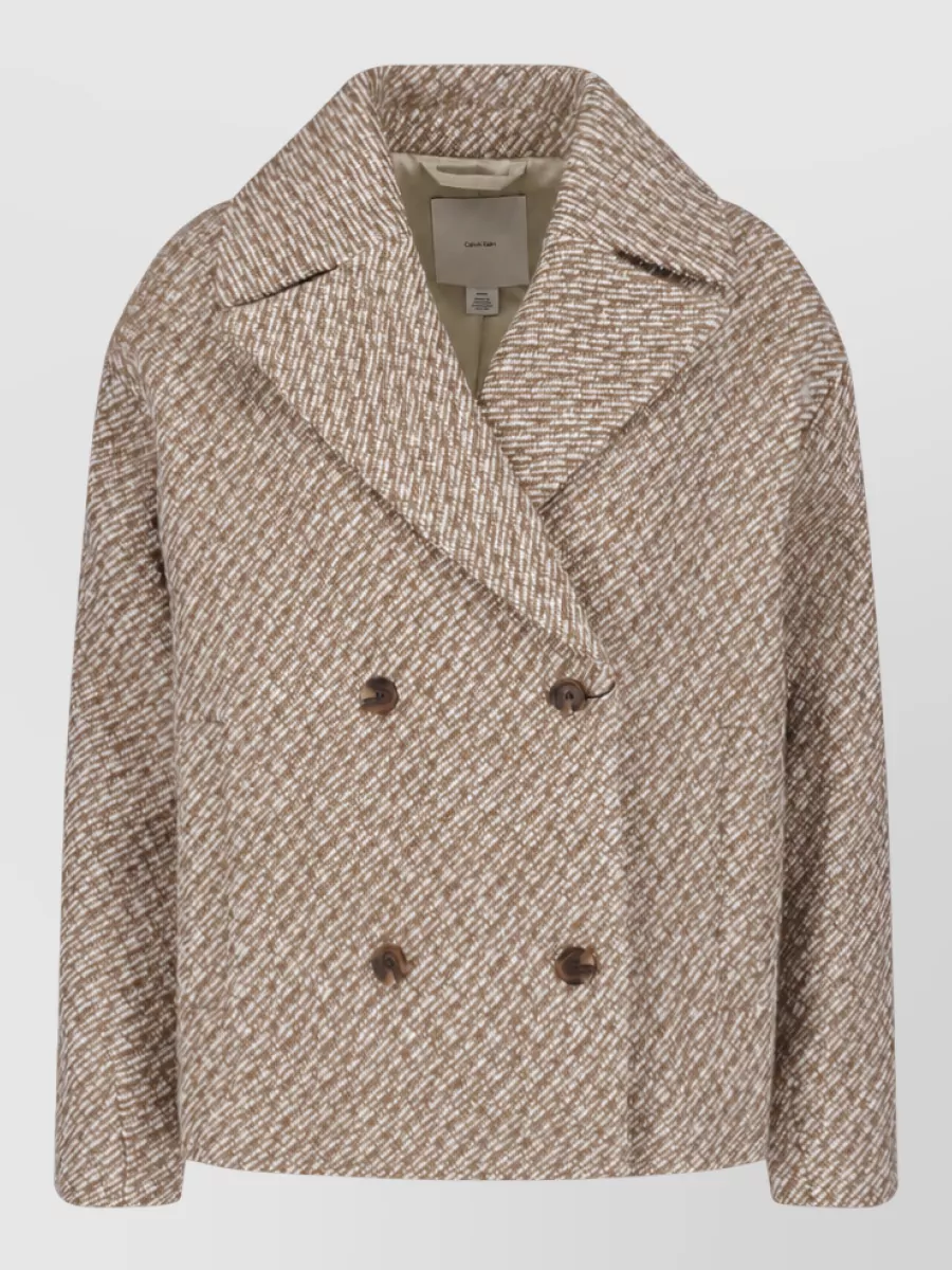 Calvin Klein Double Breasted Coat