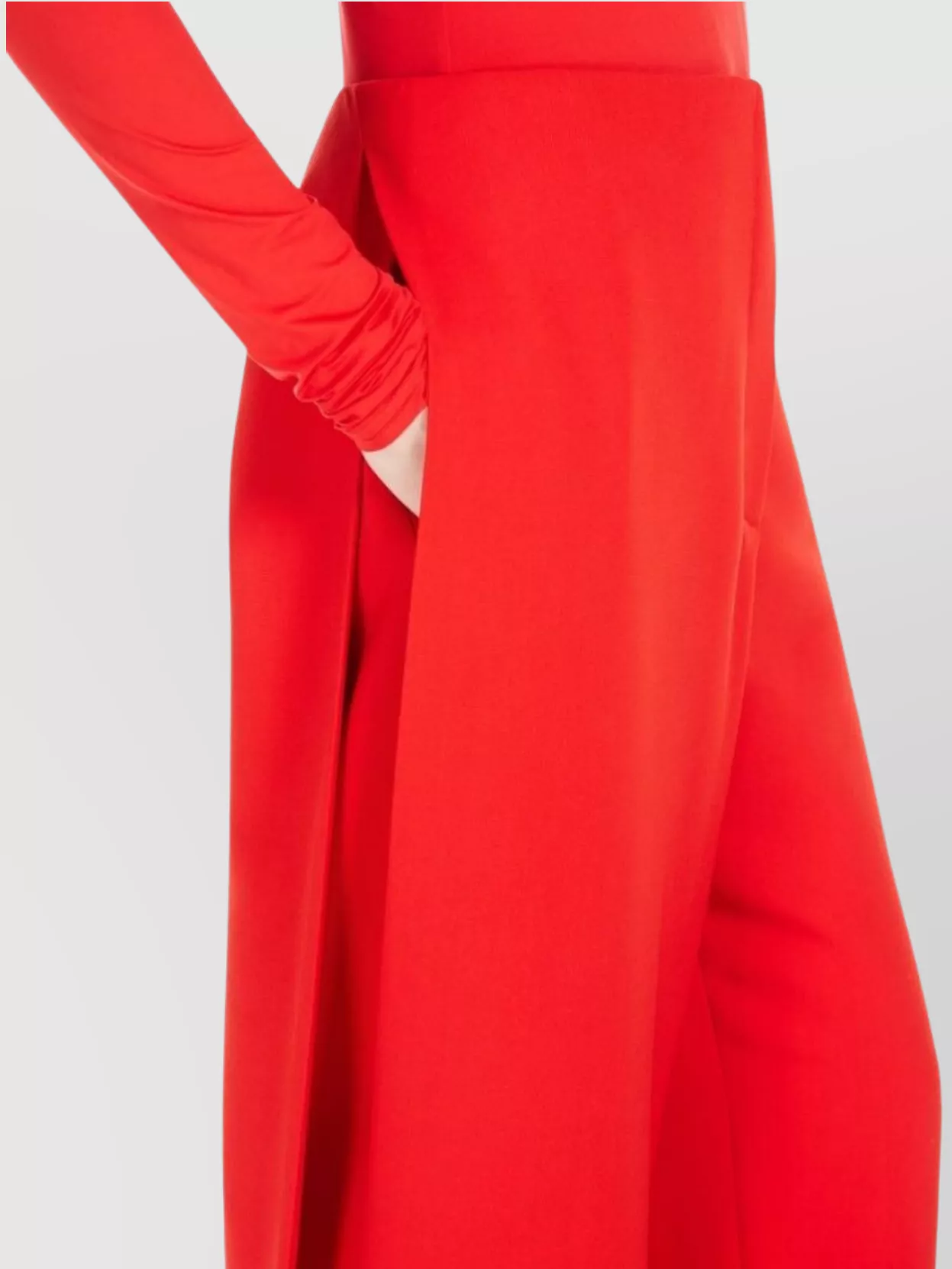 Sportmax Wide-Leg High-Rise Trousers Oversized Volume