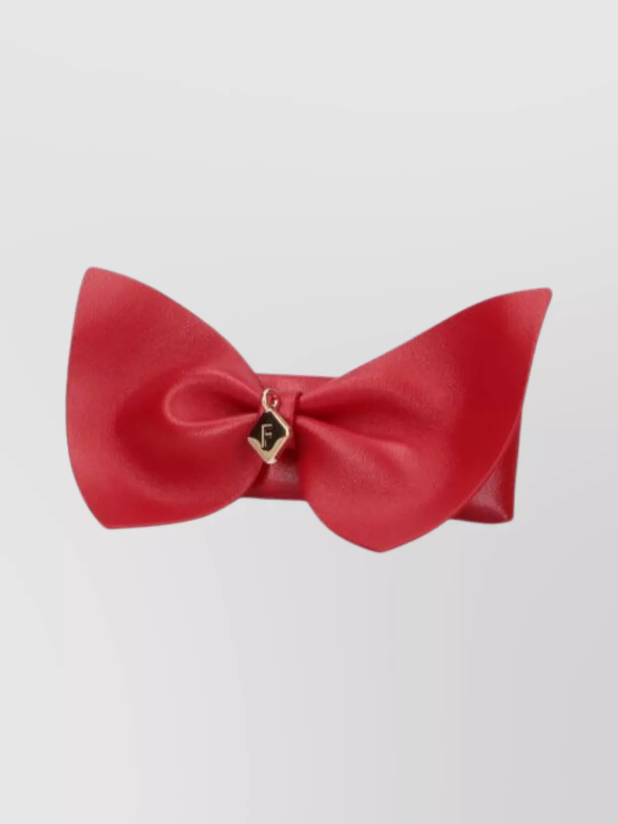Ferragamo Hair Bow Metal Detail