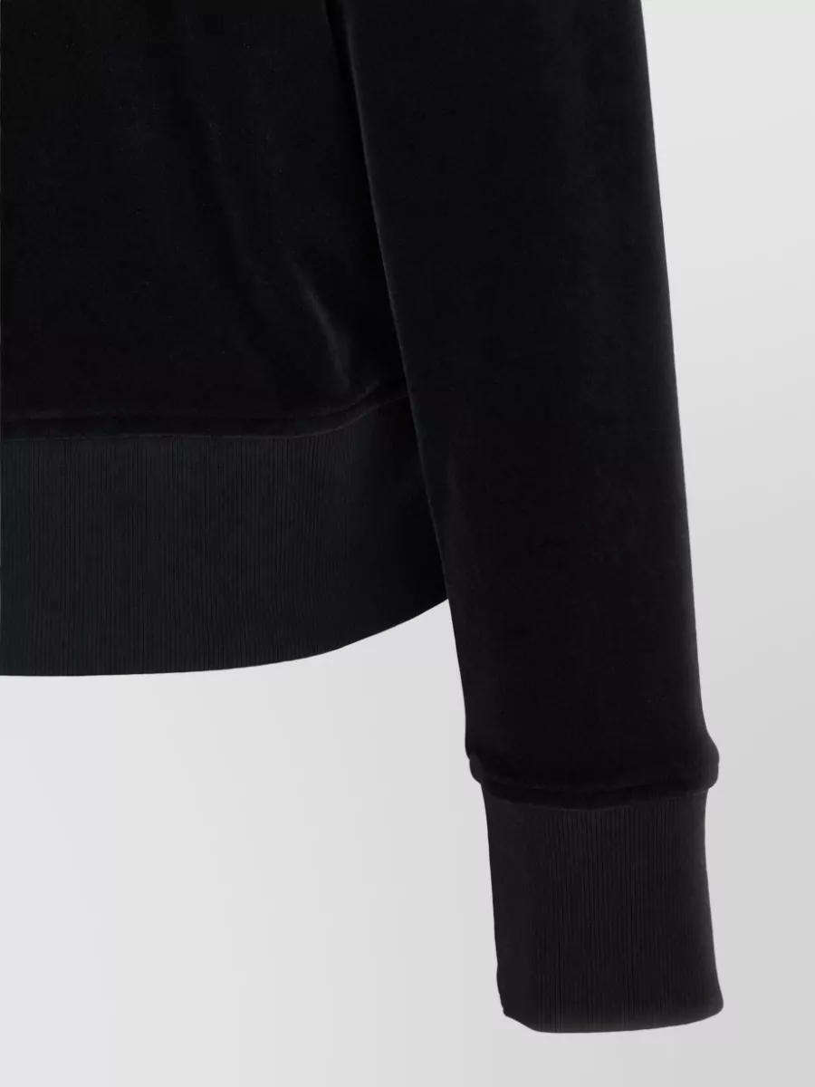 Burberry Cotton Velvet Hoodie