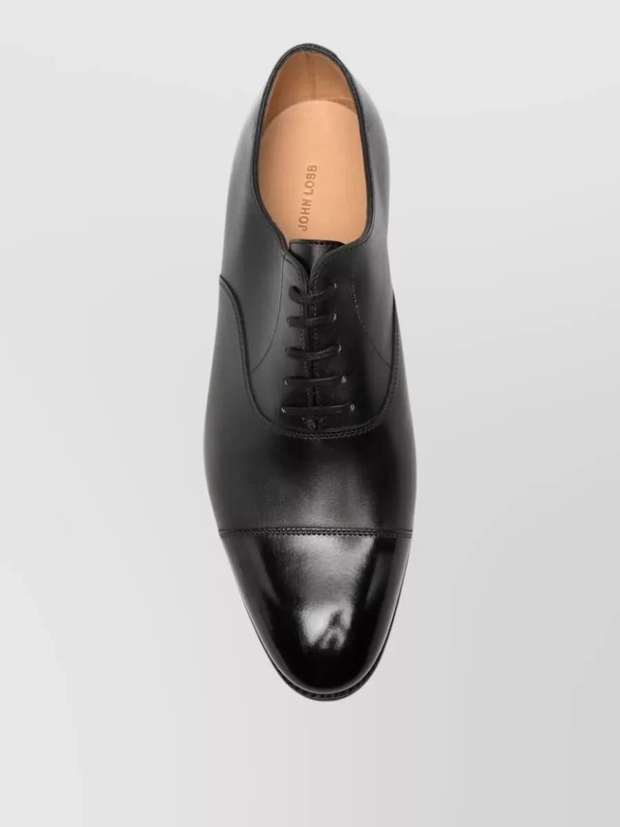 John Lobb Leather Derby Shoes