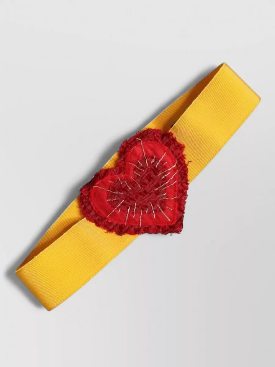 Dolce&Gabbana heart embellished belt