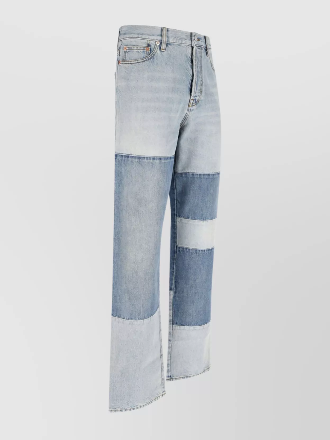 Gucci Tailored Trousers Featuring Patchwork Design