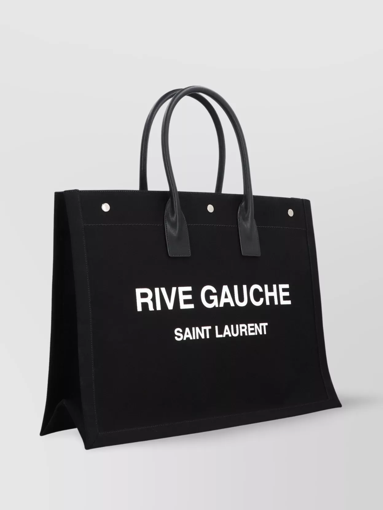 Saint Laurent Tote Bag Canvas Expandable Sides