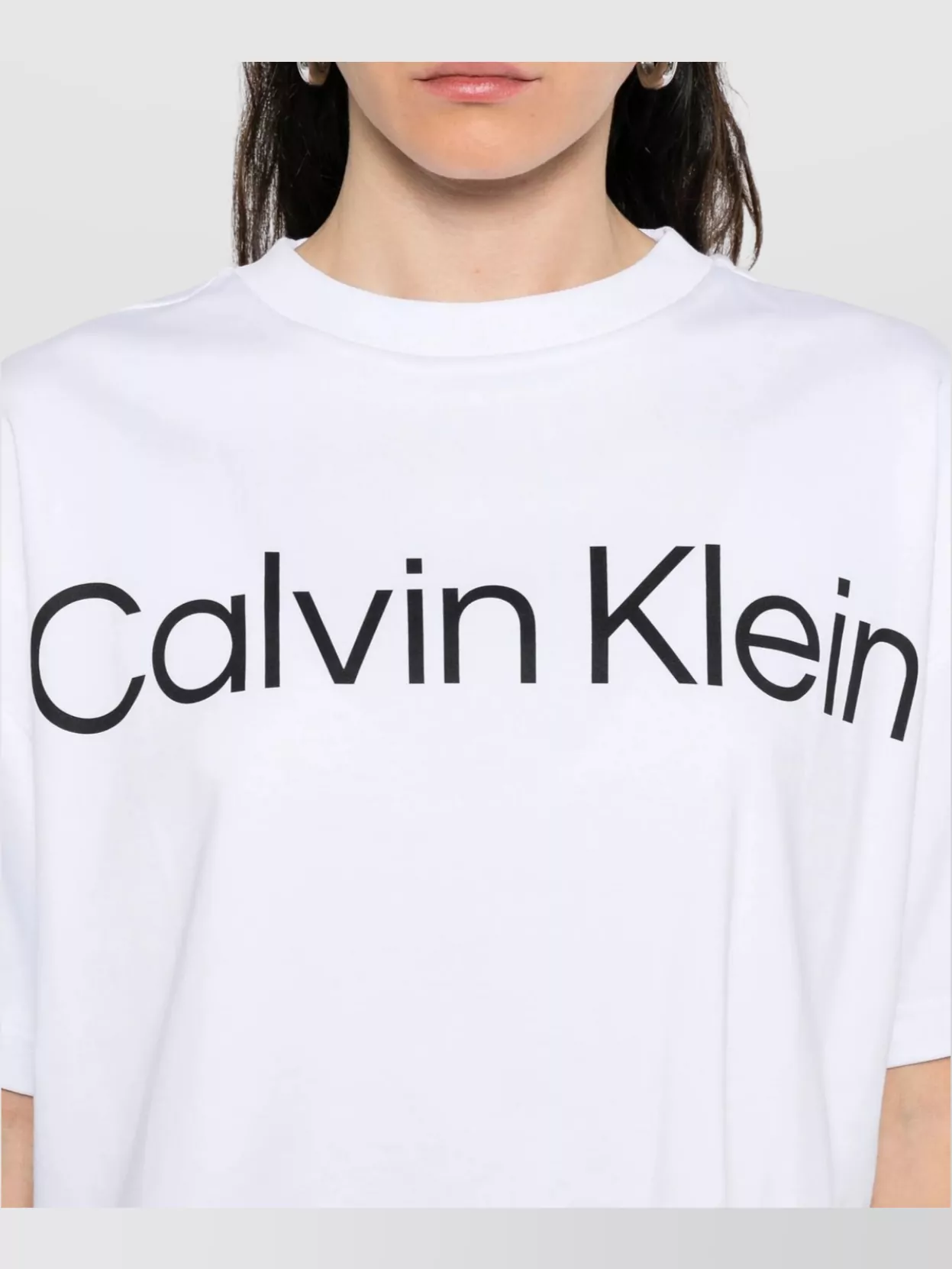 Calvin Klein Graphic T-Shirt Logo Boxy