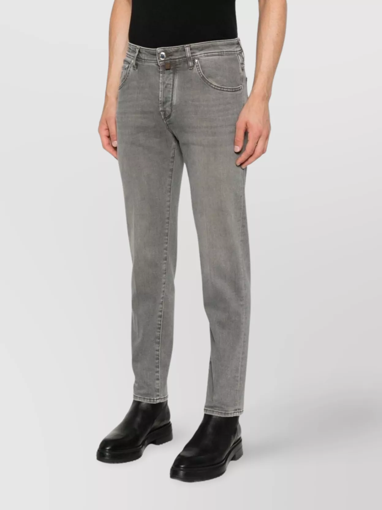 Jacob Cohen Slim Cropped Denim Jeans