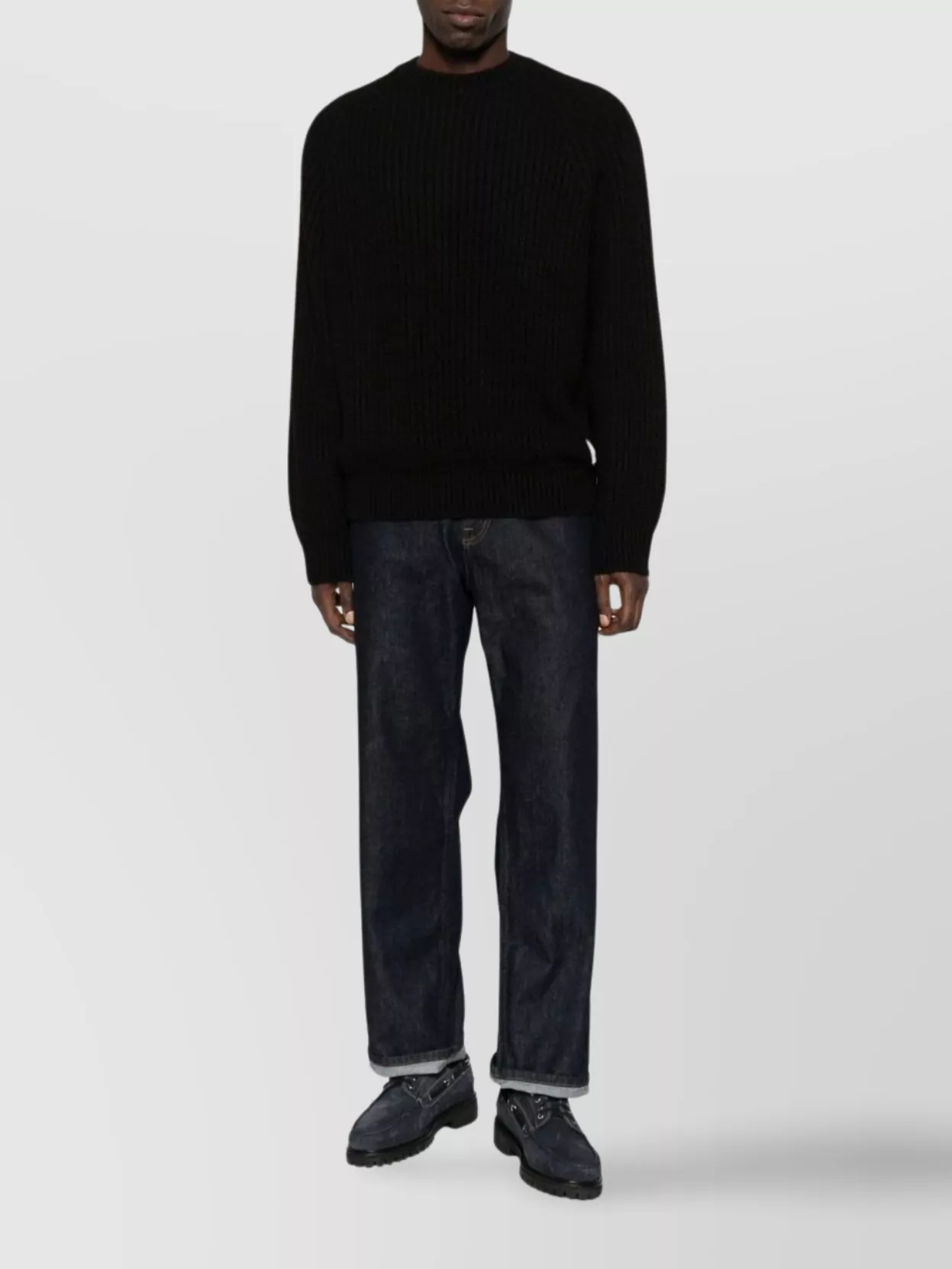 Carhartt Wip Ribbed Long Sleeve Crew Neck Sweater