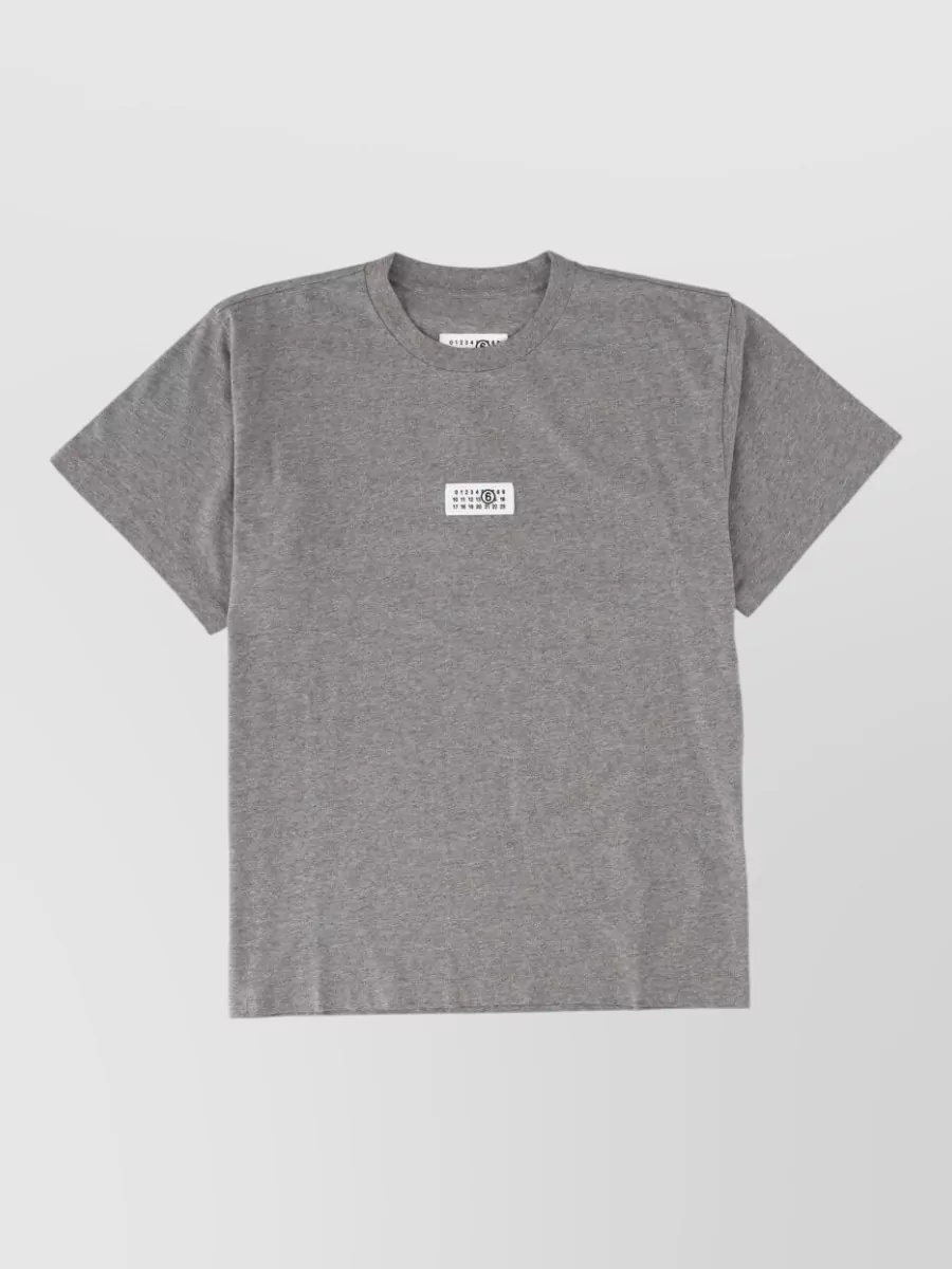 Mm6 Maison Margiela Logo Print T-Shirt