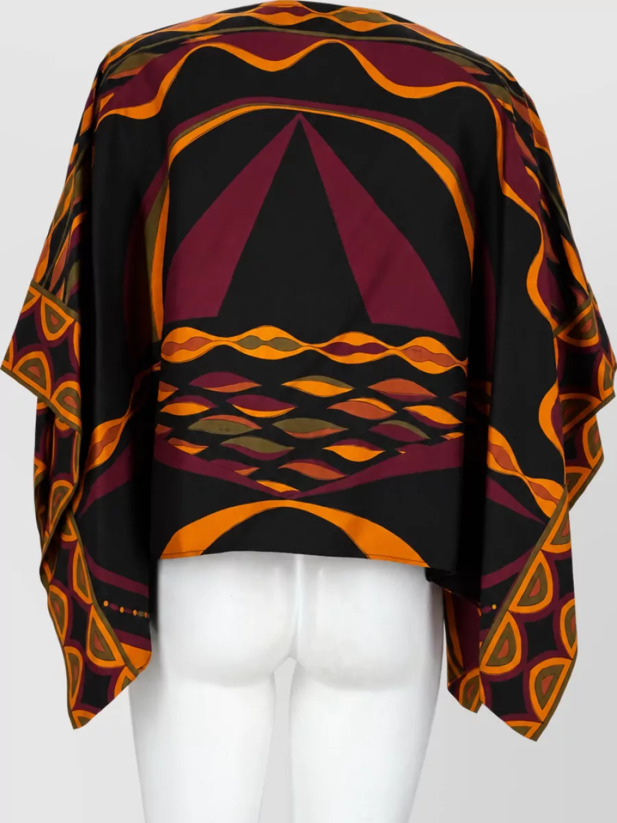 Pucci Silk Printed Beach Cover-Up