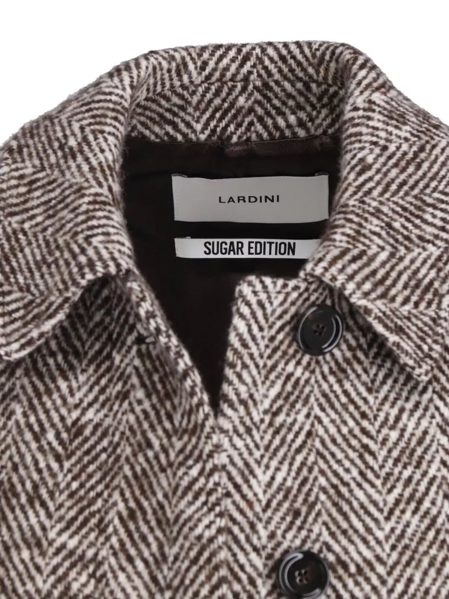 Lardini Wool Trench Coat