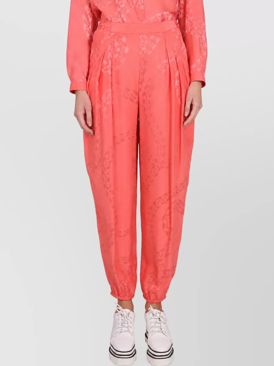 Stella Mccartney Silk tapered trousers
