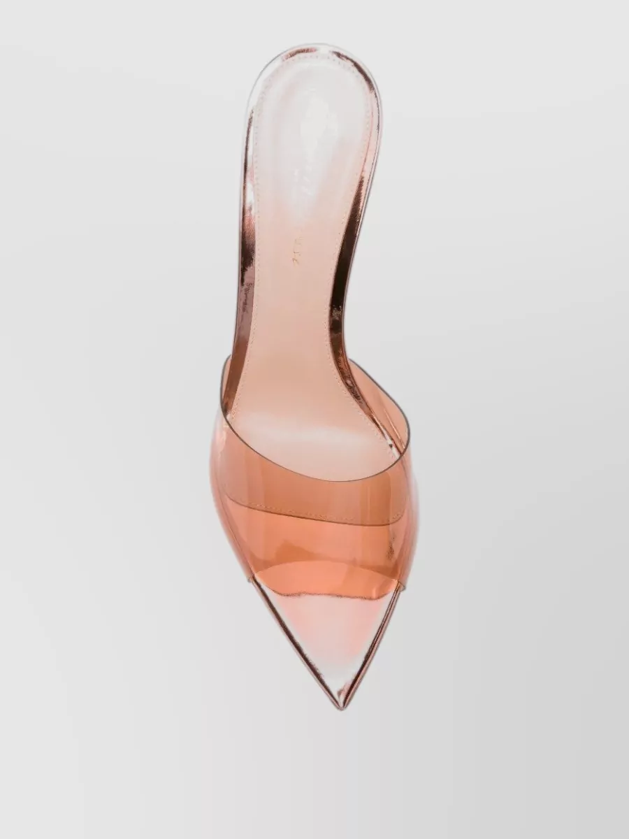 Gianvito Rossi Plexi Pointed-Toe Pumps