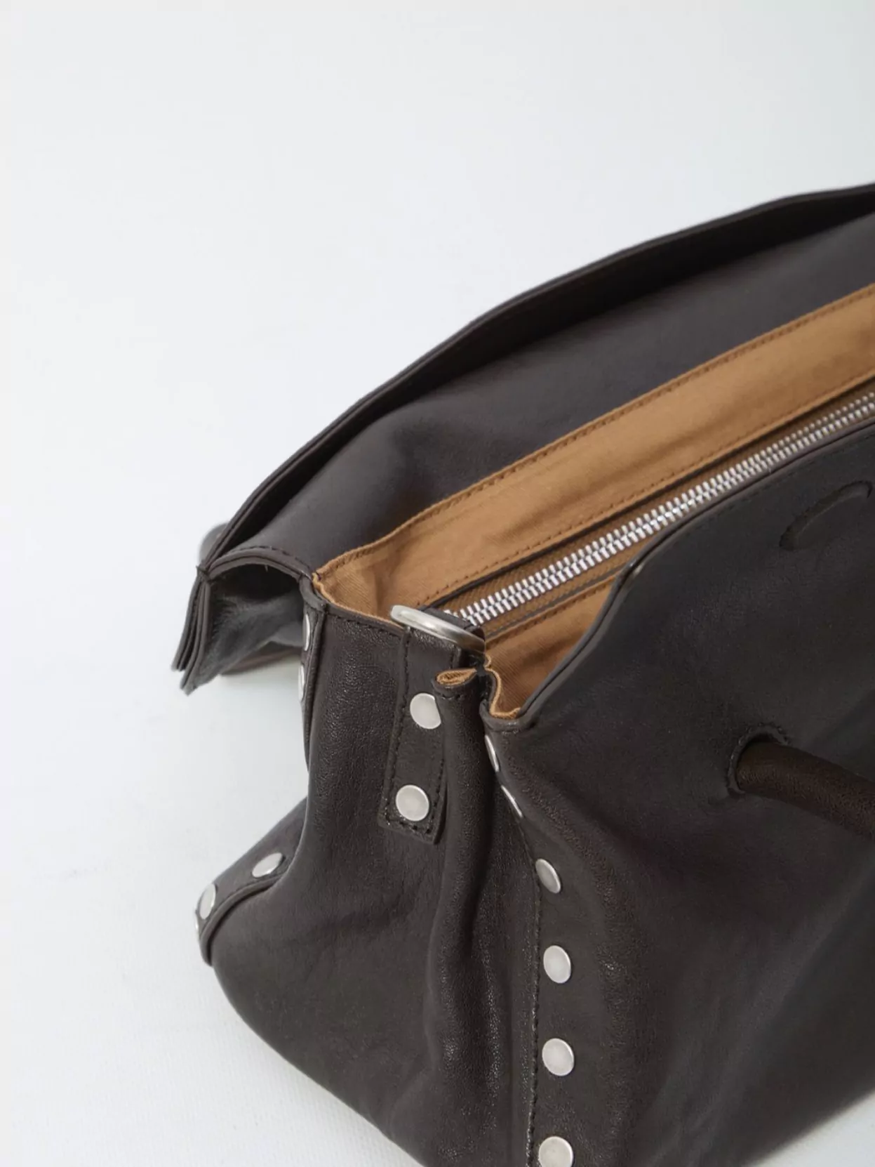 Zanellato Dotta S Tote Bag With Metal Feet