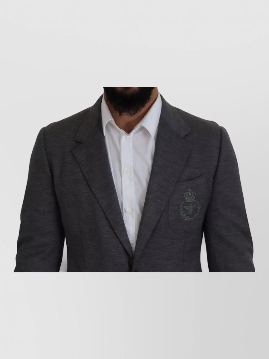 Dolce&Gabbana Wool Slim-Fit Blazer