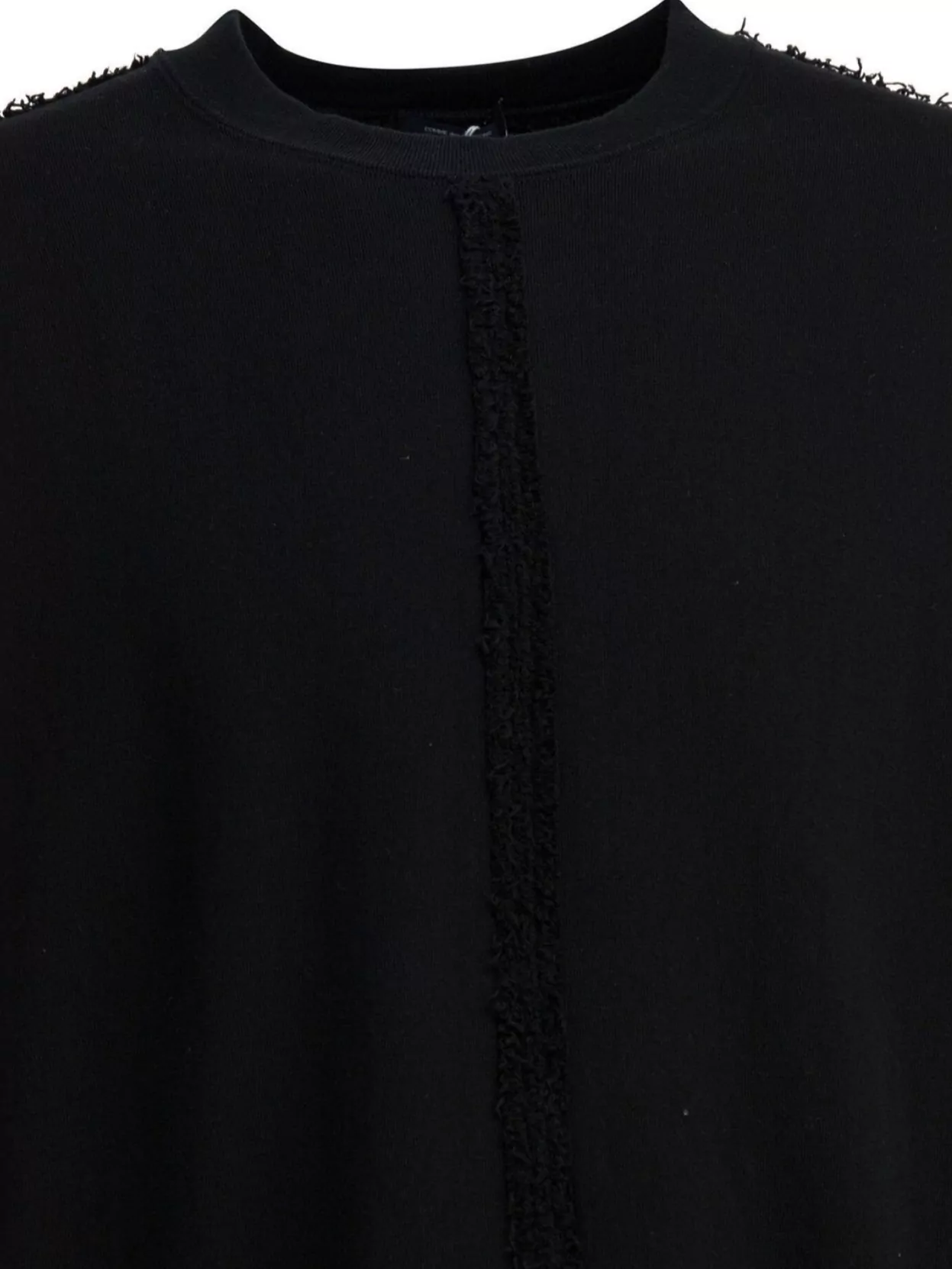 Comme Des Garçons Homme Textured Knitwear With Ribbed Cuffs And Hem