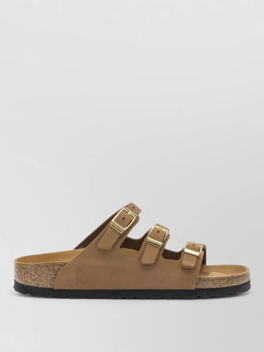 Birkenstock suede flat sandals