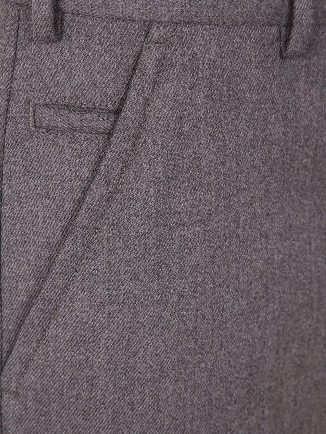 Incotex Straight Fit Chino Trousers Pockets In Gray