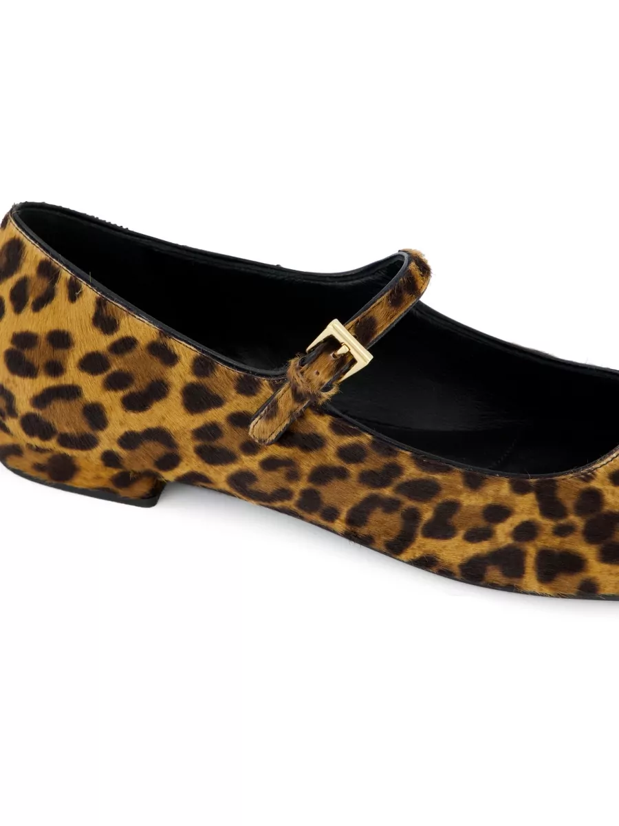 Prada Leather Ballerina Shoes