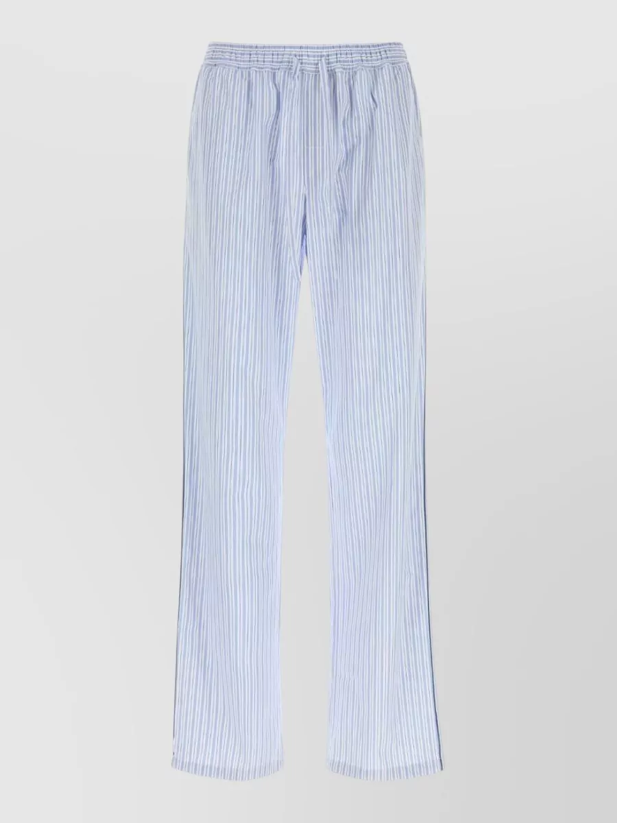 Dolce&Gabbana embroidered poplin pyjama trousers