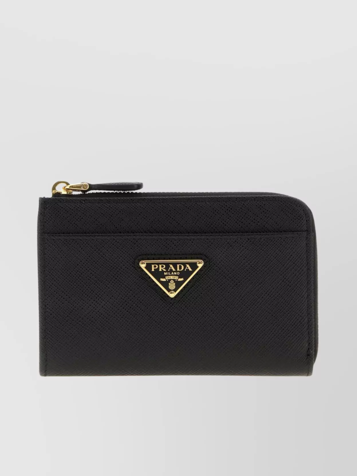 Prada Leather Wallet Textured Unique Finish