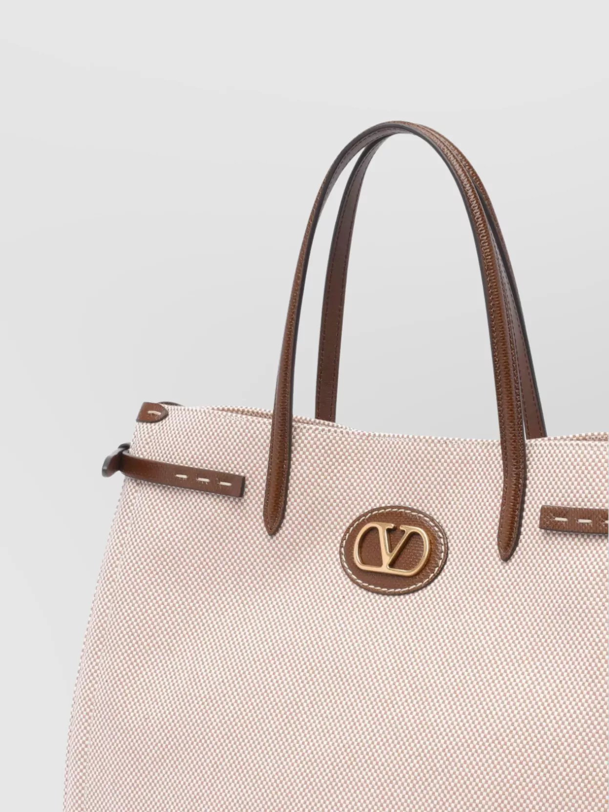 Valentino Garavani Textured Medium Tote 2 Handles