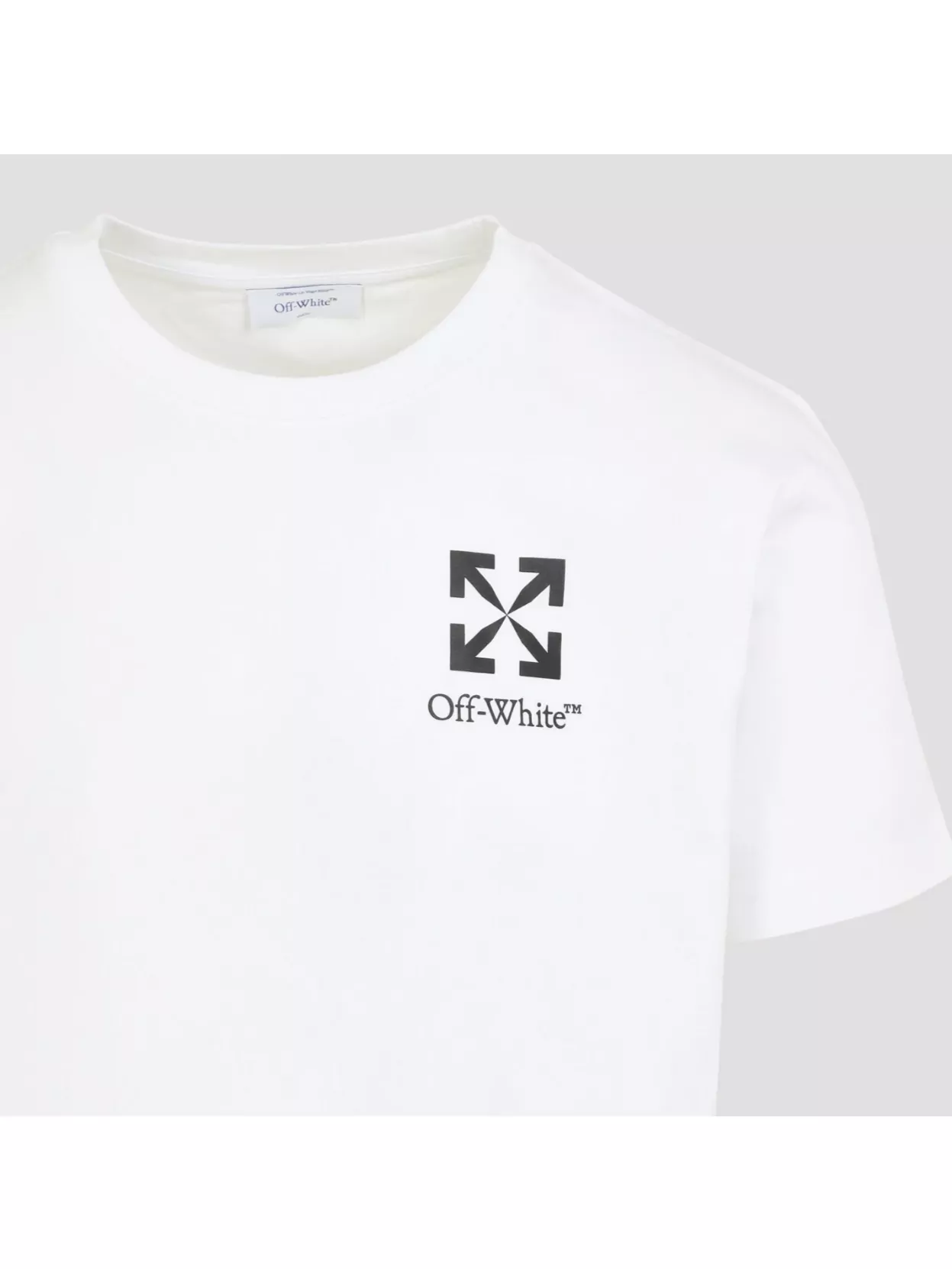 Off-White Slim Fit Short Sleeve T-Shirt