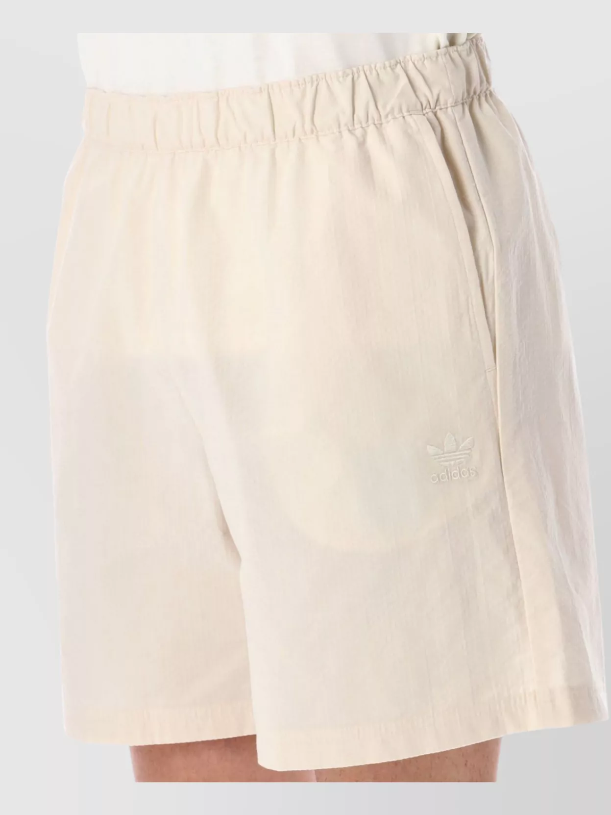 Adidas Originals Seersucker Cotton Shorts Essentials