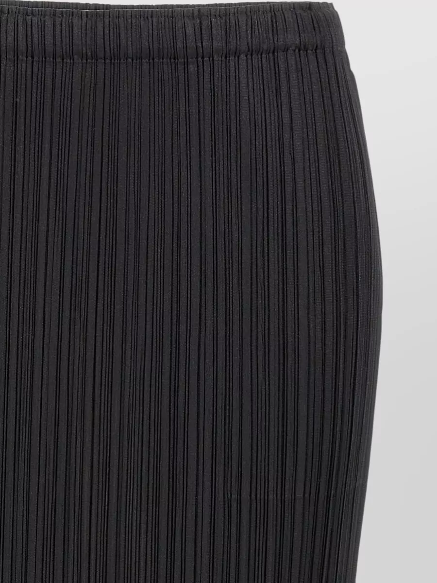 Pleats Please Issey Miyake Basics Skirt Structured Pleated Design