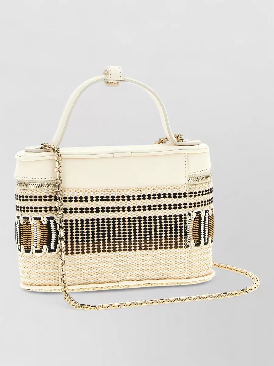 Roger Vivier Raffia Mini Bag